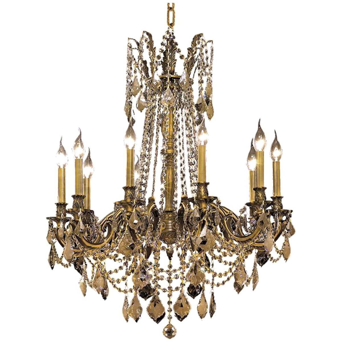 Elegant Lighting Rosalia 10 Lights Chandelier - Home Elegance USA