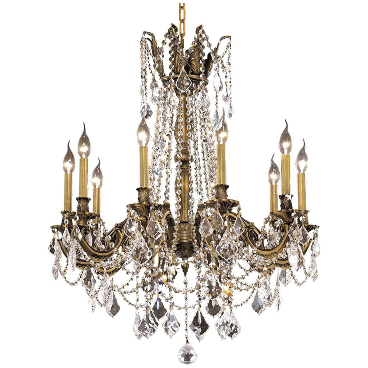 Elegant Lighting Rosalia 10 Lights Chandelier - Home Elegance USA
