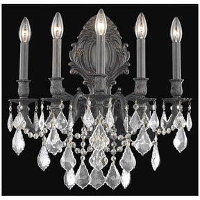 Monarch 5 Lights Wall Sconce | Elegant Lighting