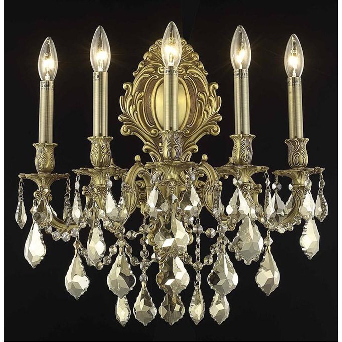 Elegant Lighting Monarch 5 Lights Wall Sconce - Home Elegance USA