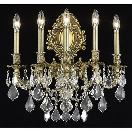 Elegant Lighting Monarch 5 Lights Wall Sconce - Home Elegance USA