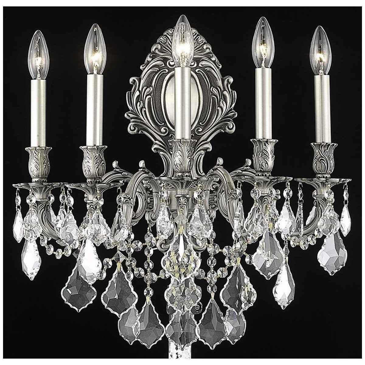 Elegant Lighting Monarch 5 Lights Wall Sconce - Home Elegance USA