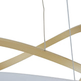Edinburgh LED Chandelier // Gold - Home Elegance USA