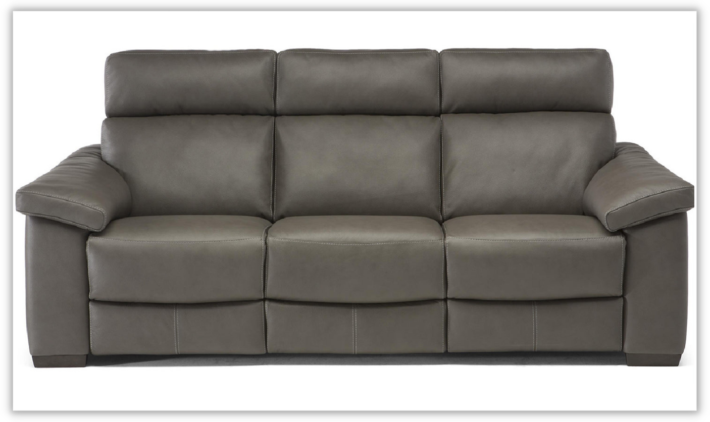 Estremo Leather Triple Motion Power Recliner Sofa