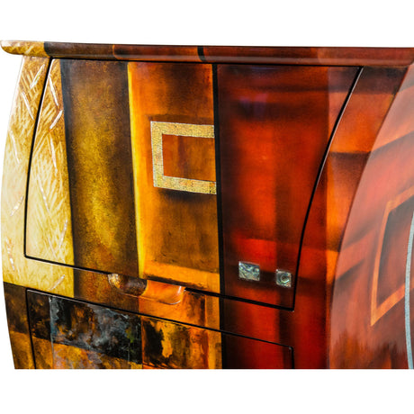 Illusions Wavy Chest by Michael Amini – Multi Finish | AICO Furniture