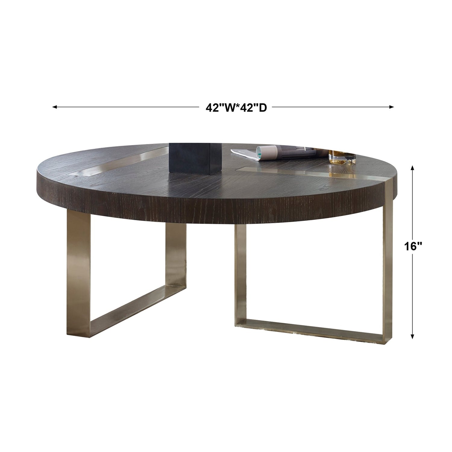 Uttermost Converge Round Coffee Table - Home Elegance USA