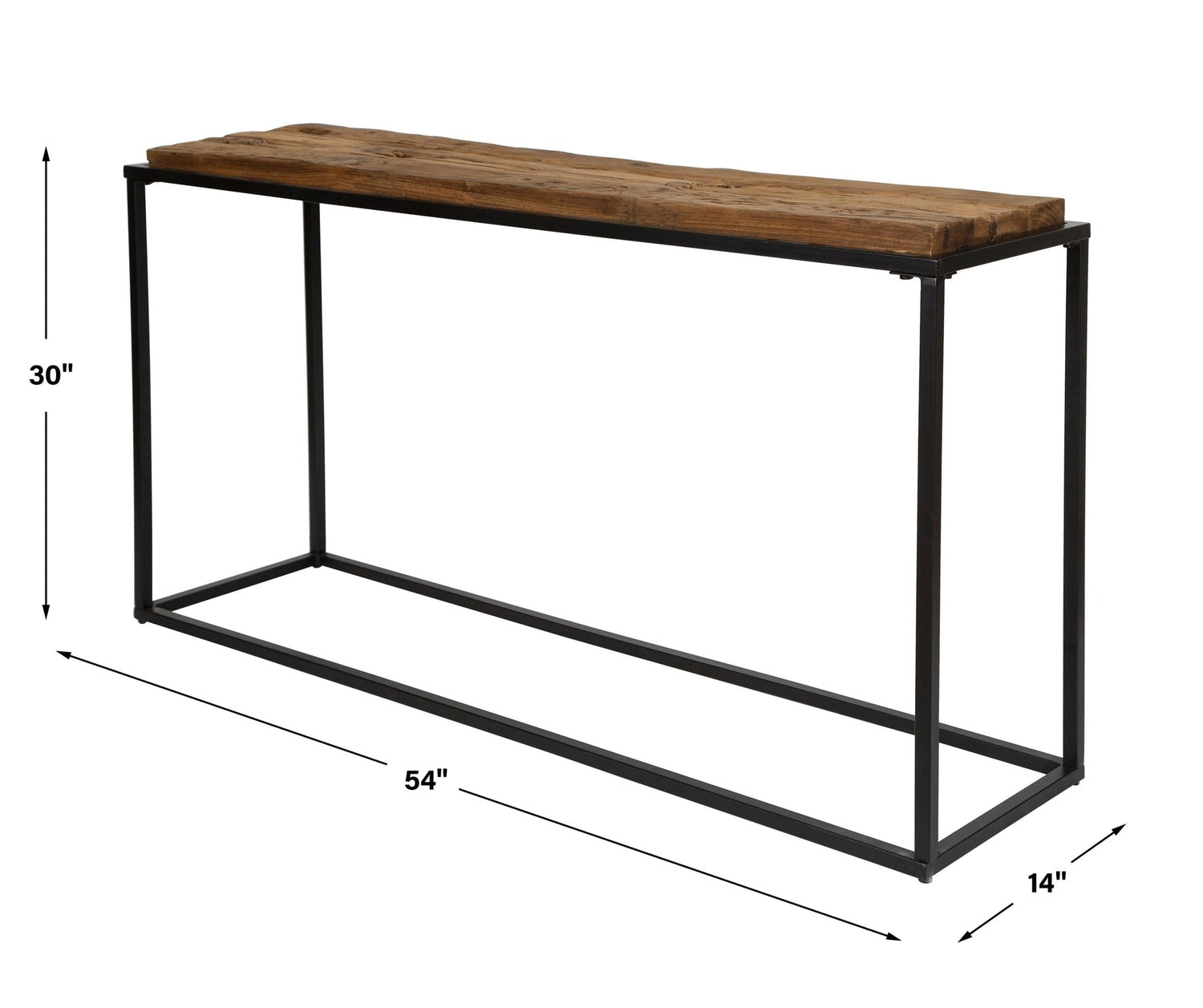 Uttermost Holston Salvaged Wood Console Table - Home Elegance USA