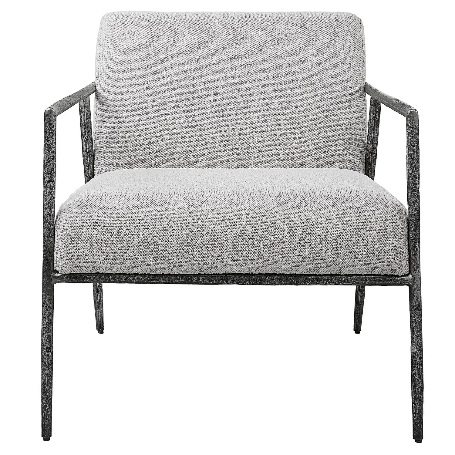 Brisbane Light Gray Accent Chair | Uttermost | Home Elegance USA