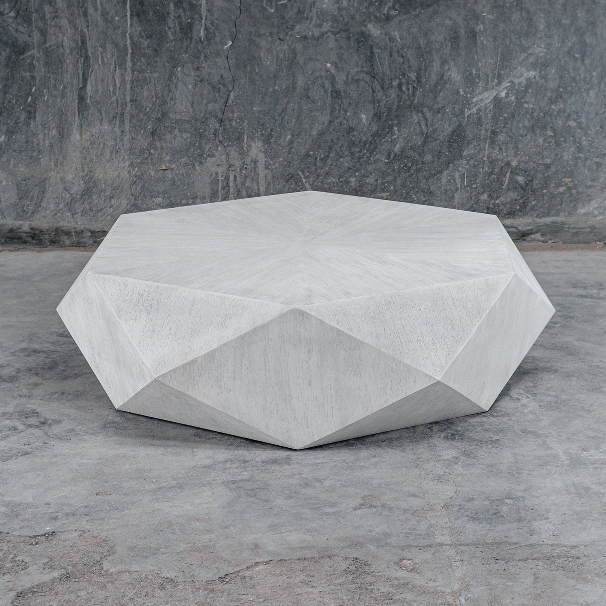 Uttermost Volker White Coffee Table - Home Elegance USA