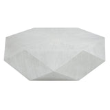 Uttermost Volker White Coffee Table - Home Elegance USA