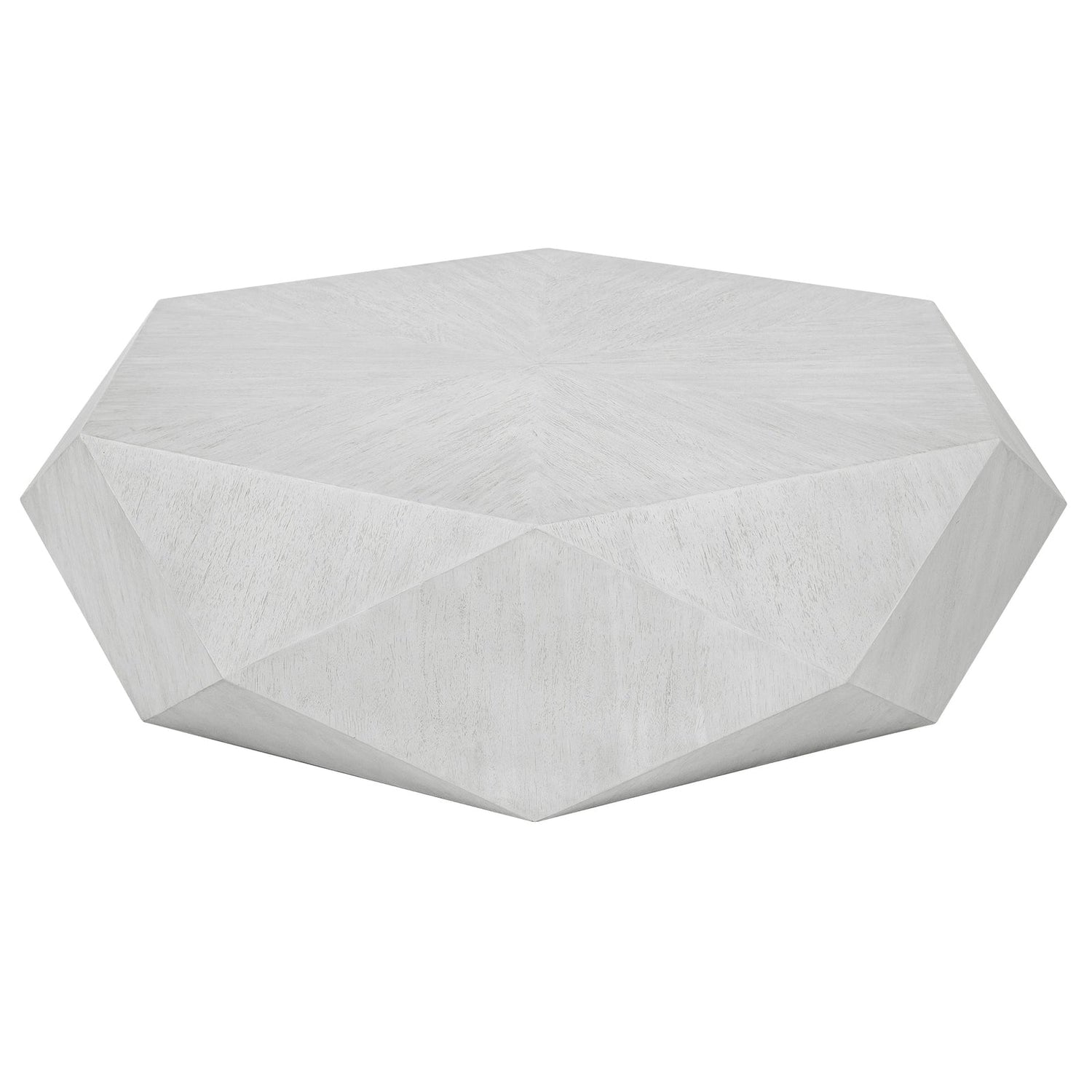 Uttermost Volker White Coffee Table - Home Elegance USA