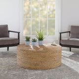 Uttermost Rora Woven Round Coffee Table - Home Elegance USA