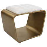 Uttermost Hoop Small Gold Bench - Home Elegance USA