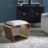 Uttermost Hoop Small Gold Bench - Home Elegance USA