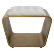 Uttermost Hoop Small Gold Bench - Home Elegance USA