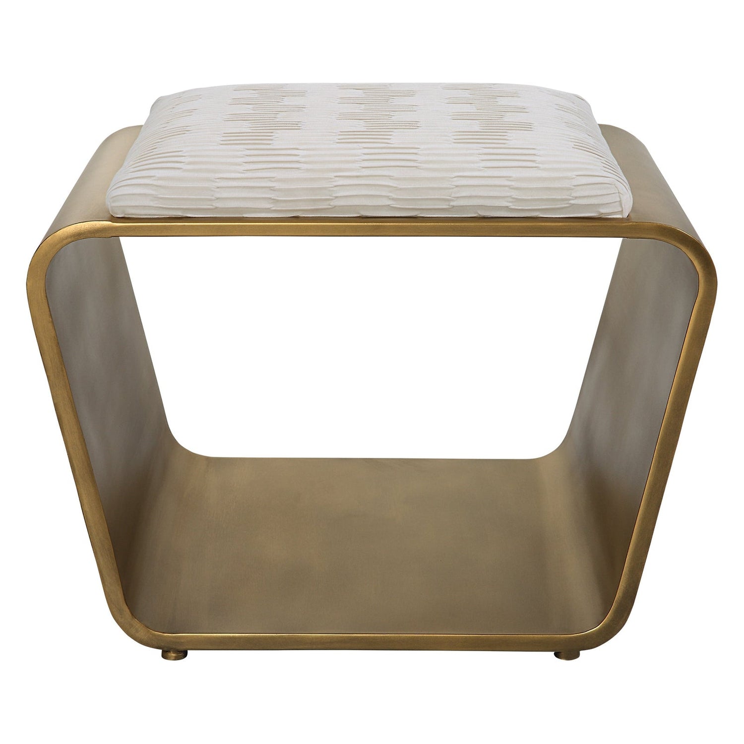 Uttermost Hoop Small Gold Bench - Home Elegance USA