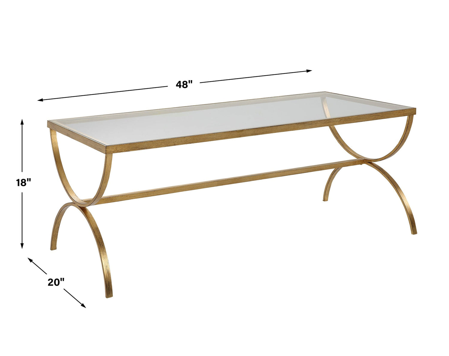 Crescent Coffee Table | Uttermost | Home Elegance USA