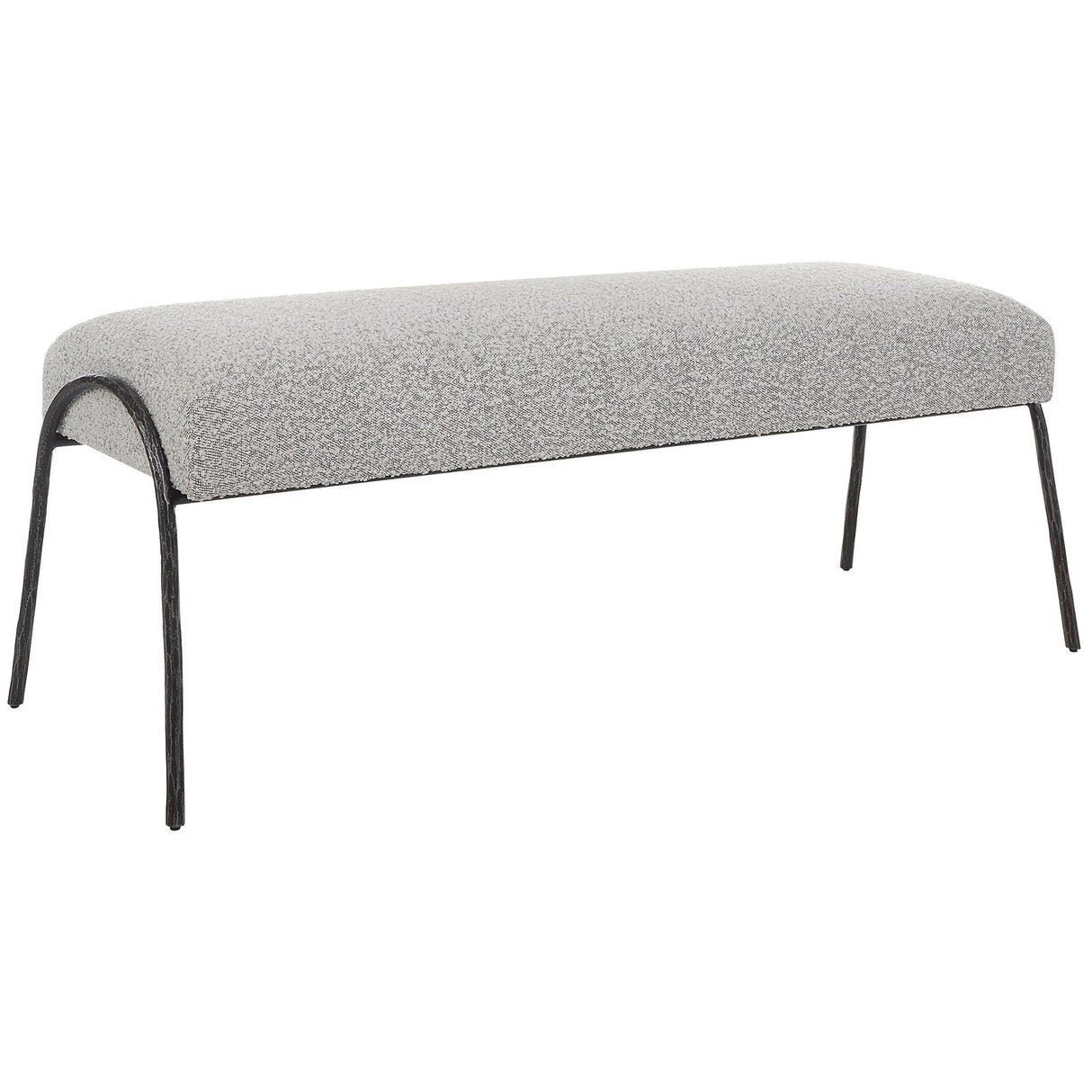 Uttermost Jacobsen Modern Gray Bench - Home Elegance USA