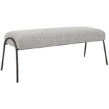 Uttermost Jacobsen Modern Gray Bench - Home Elegance USA