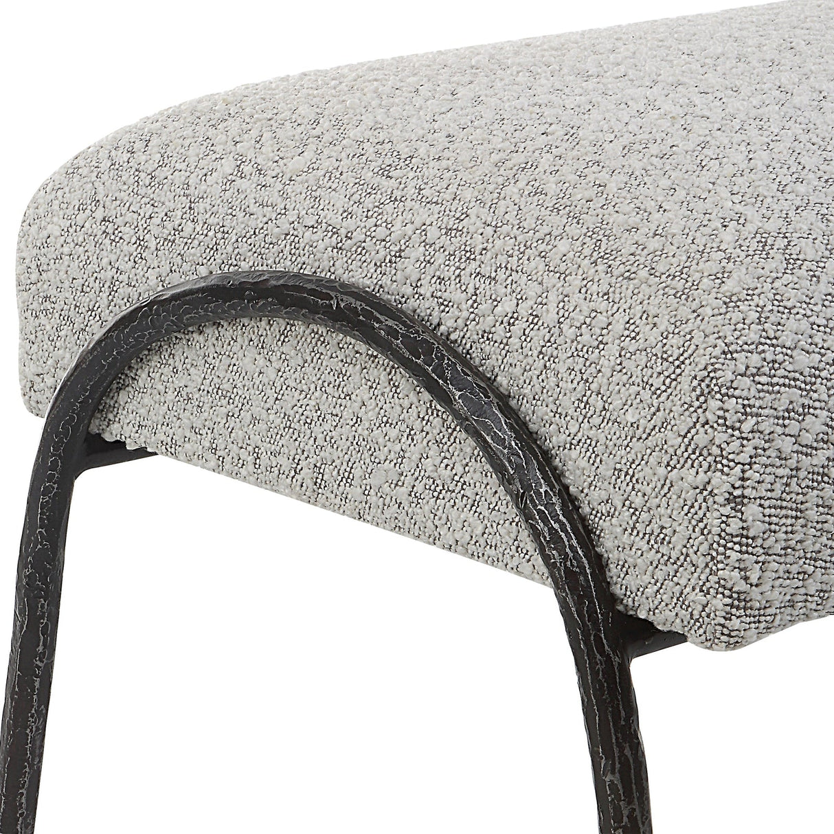 Uttermost Jacobsen Modern Gray Bench - Home Elegance USA