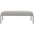 Uttermost Jacobsen Modern Gray Bench - Home Elegance USA