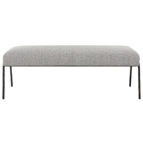 Uttermost Jacobsen Modern Gray Bench - Home Elegance USA