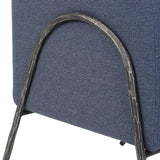Uttermost Jacobsen Denim Barrel Chair - Home Elegance USA