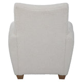 Uttermost Teddy White Shearling Accent Chair - Home Elegance USA