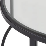 Uttermost Rhea Black Nesting Coffee Tables - Set Of 2 - Home Elegance USA