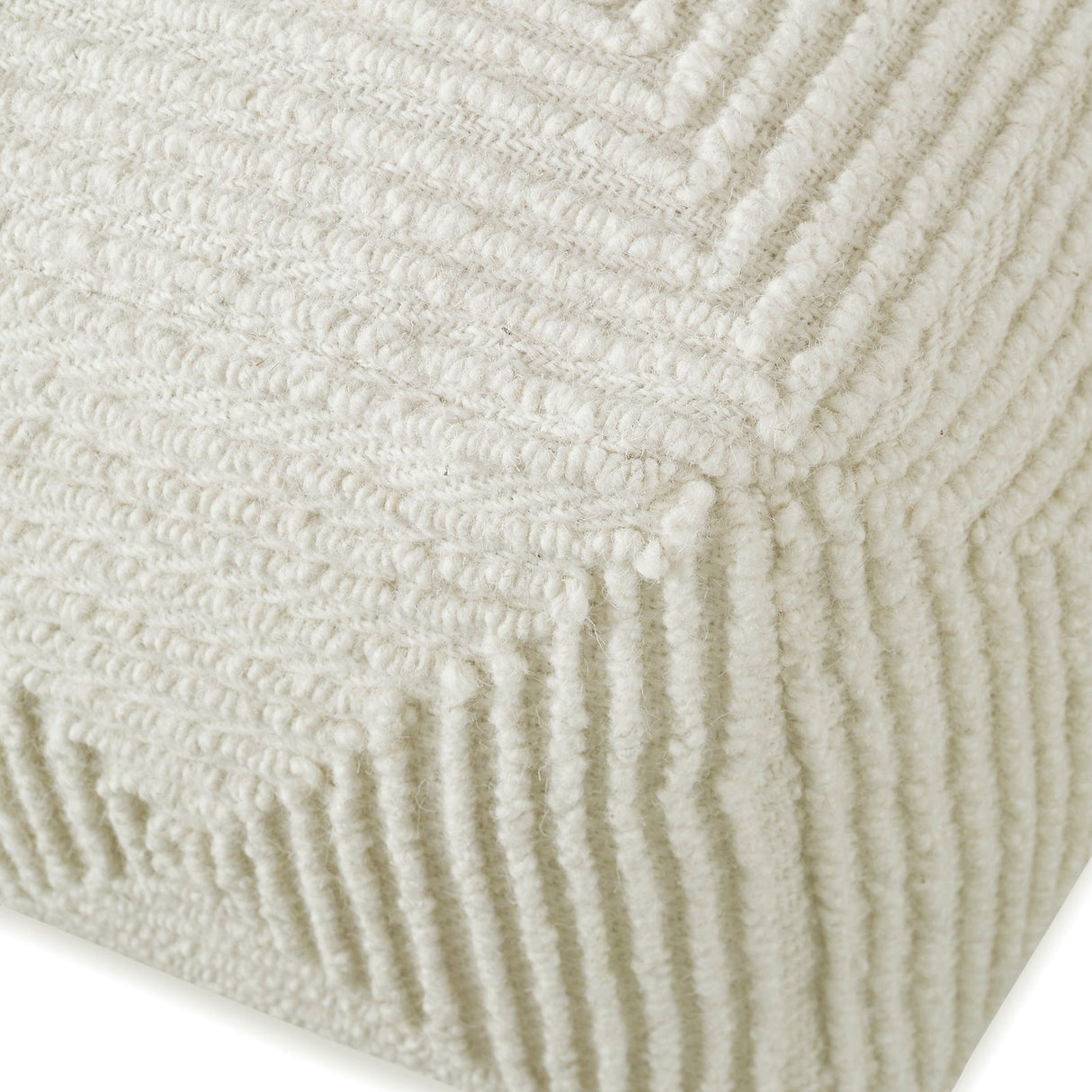 Uttermost Sovanna Geometric Pouf - Home Elegance USA