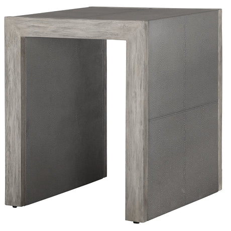 Aerina Modern Gray End Table | Uttermost | Home Elegance USA