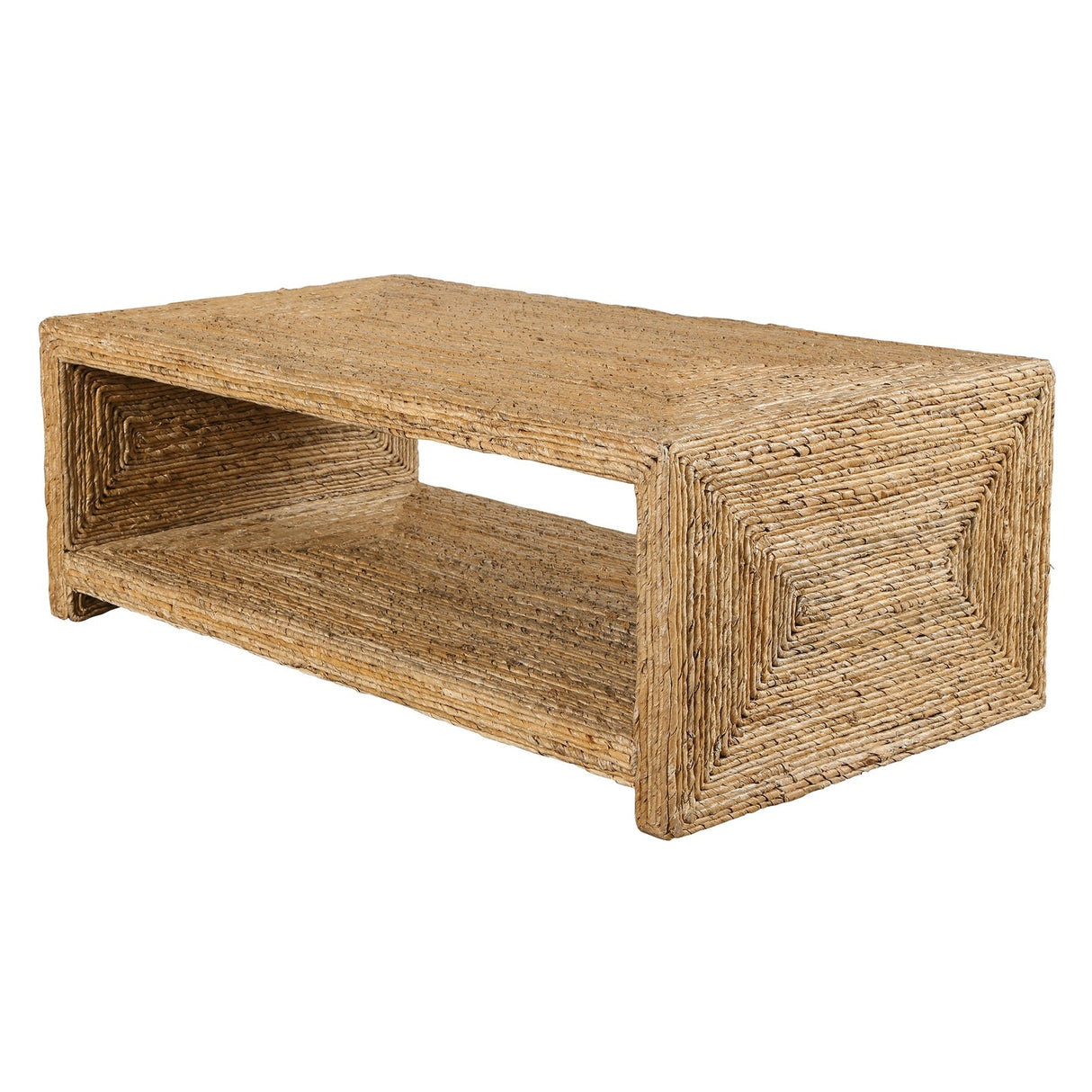 Uttermost Rora Open Coastal Coffee Table - Home Elegance USA
