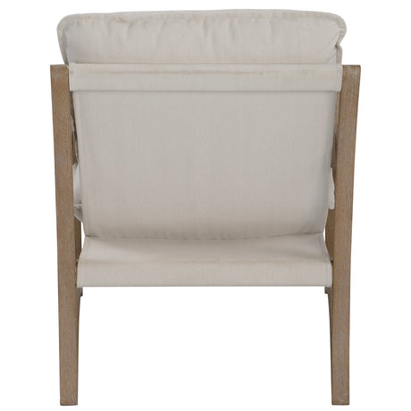 Uttermost Melora Solid Oak Accent Chair - Home Elegance USA