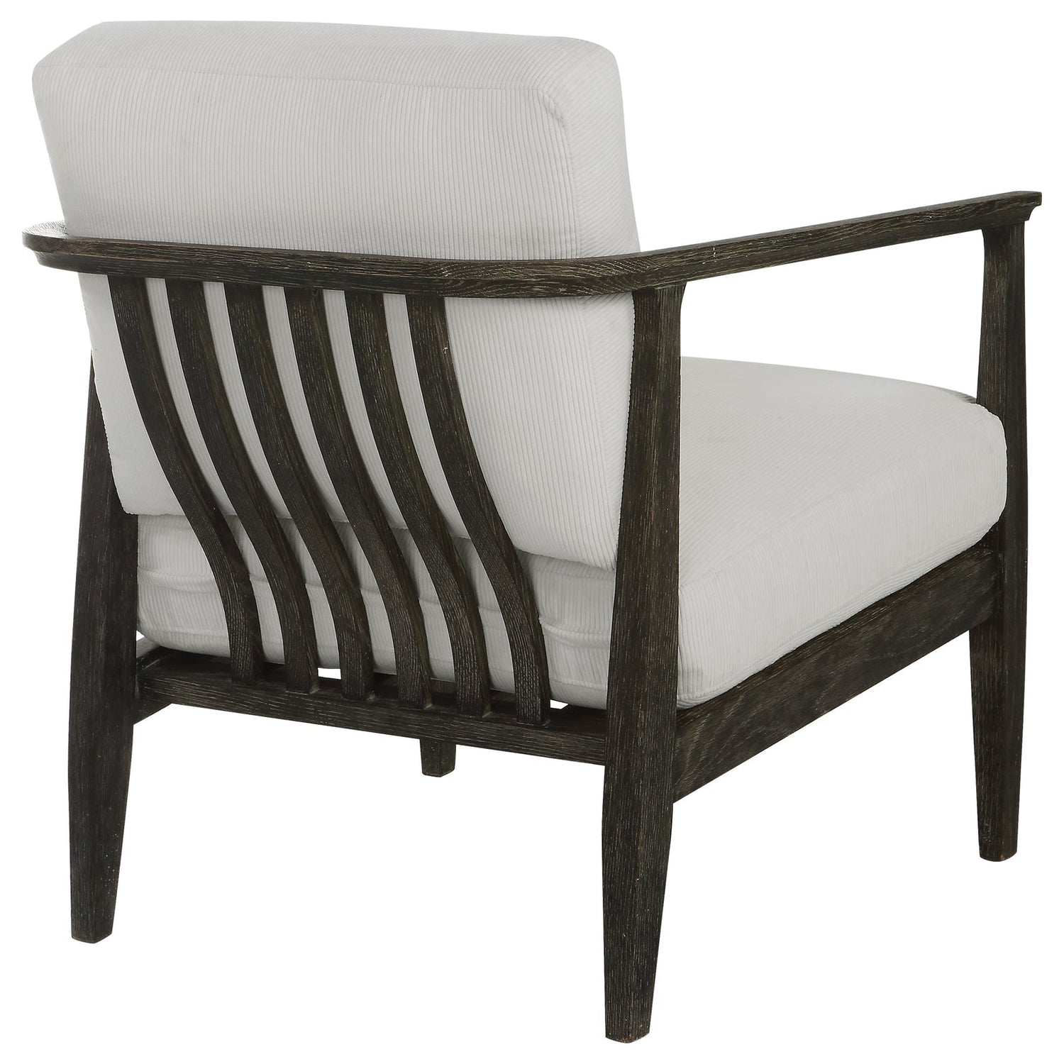 Brunei White Accent Chair | Uttermost | Home Elegance USA