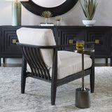 Uttermost Brunei White Accent Chair - Home Elegance USA