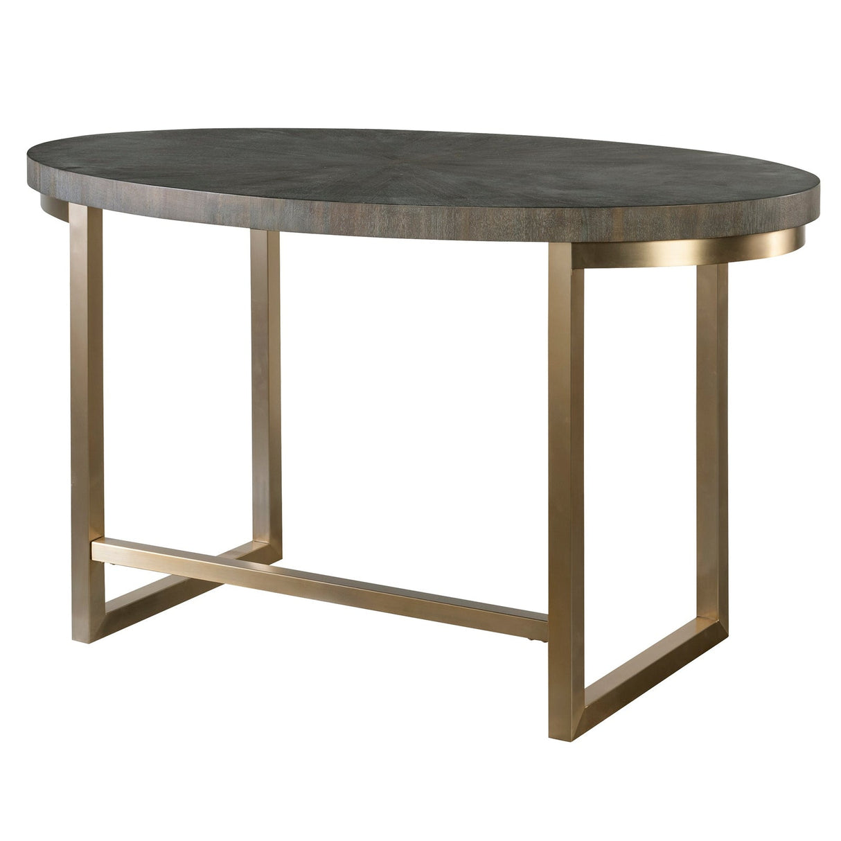 Uttermost Taja Walnut Oval Desk - Home Elegance USA