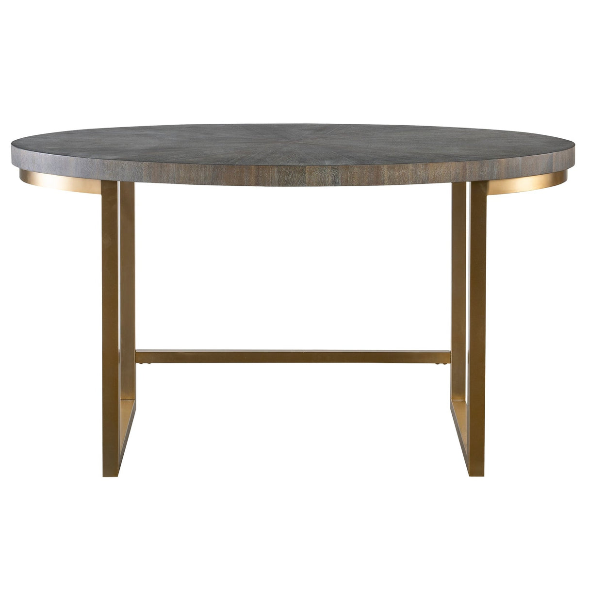 Uttermost Taja Walnut Oval Desk - Home Elegance USA
