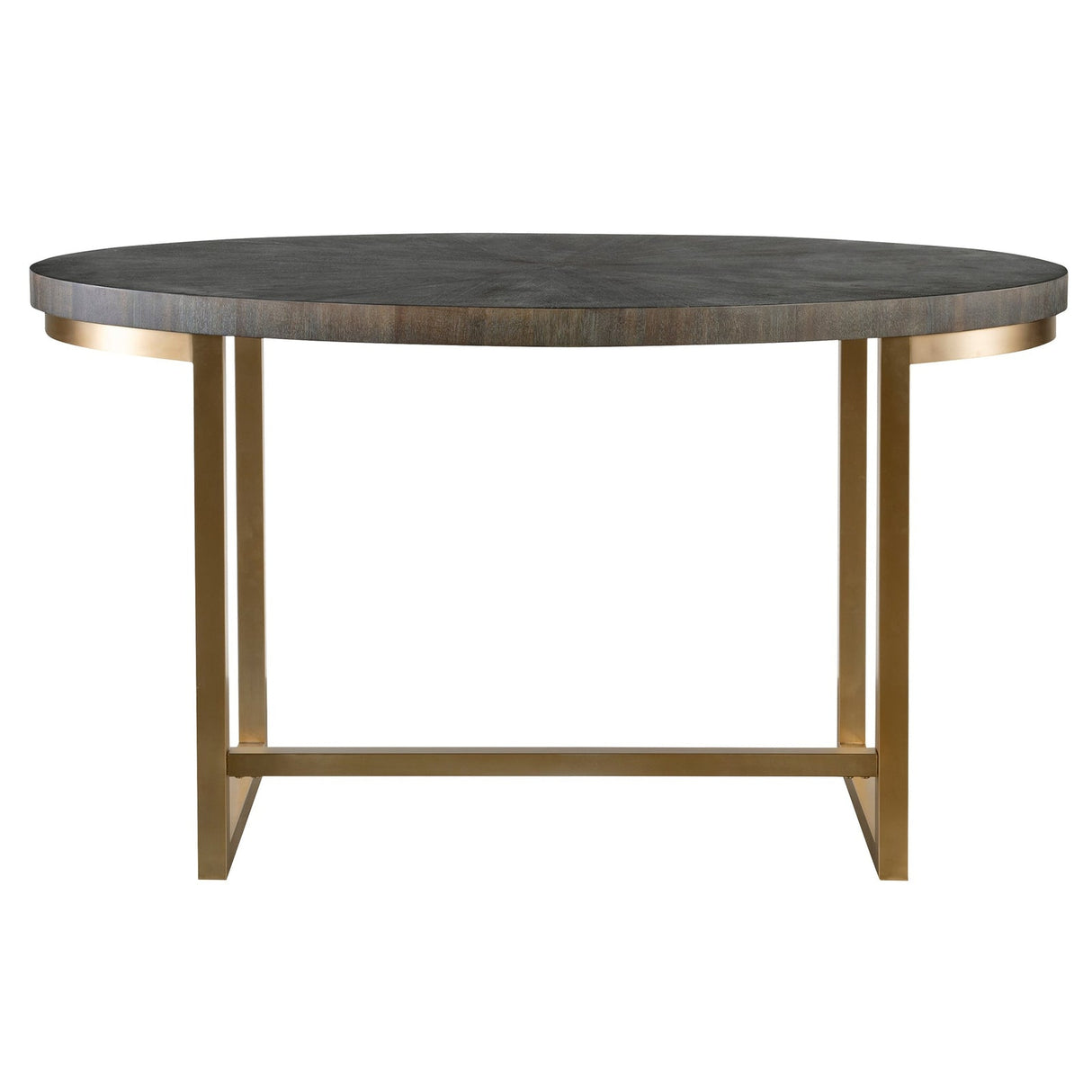 Uttermost Taja Walnut Oval Desk - Home Elegance USA