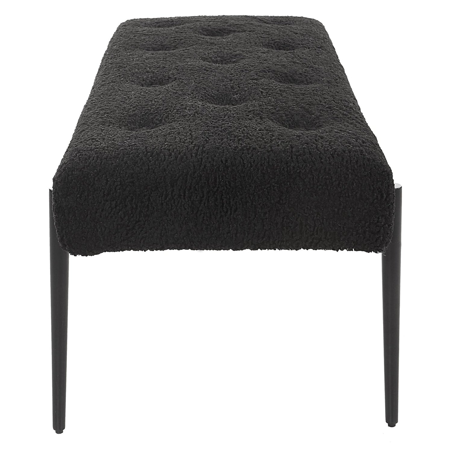 Uttermost Olivier Modern Black Bench - Home Elegance USA
