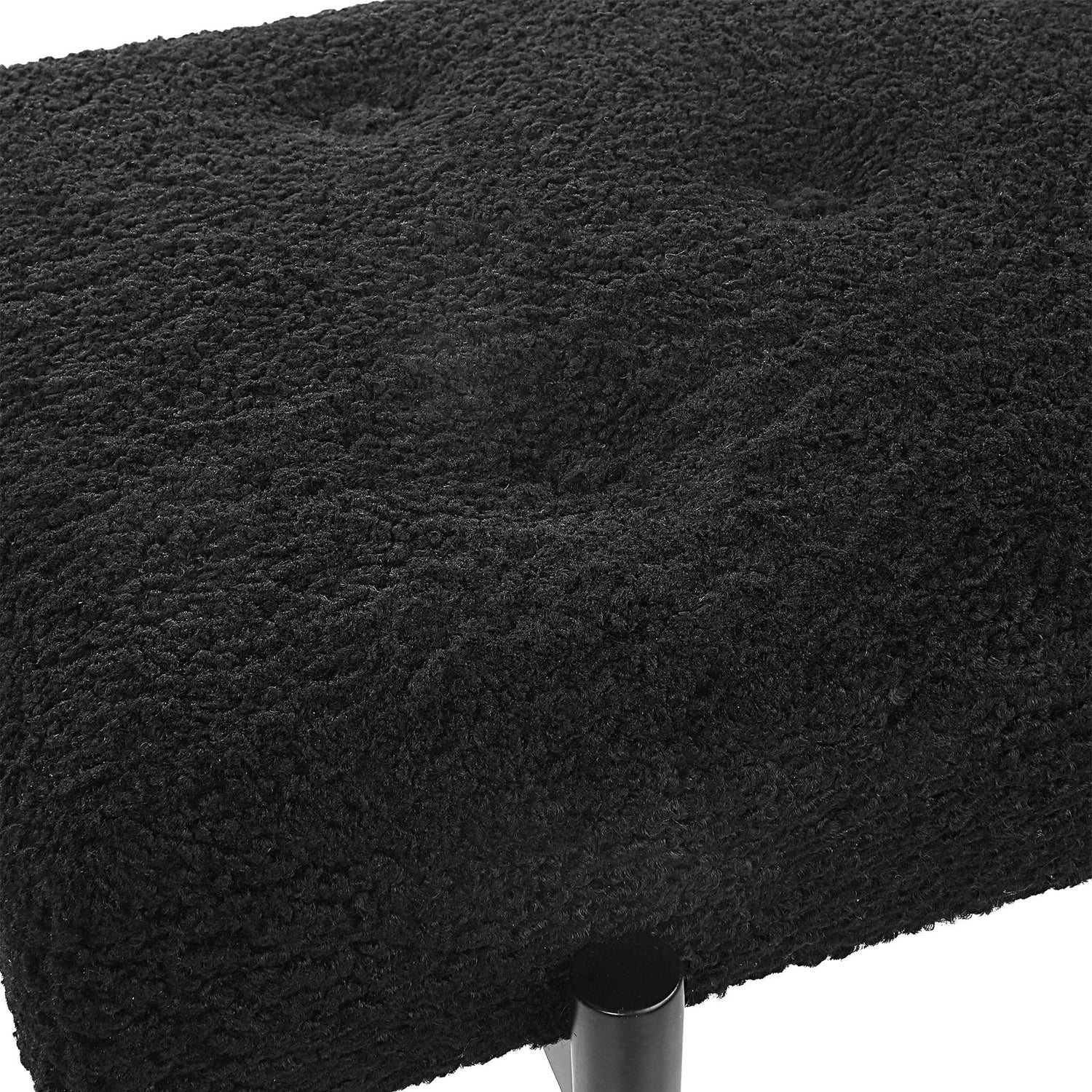 Uttermost Olivier Modern Black Bench - Home Elegance USA