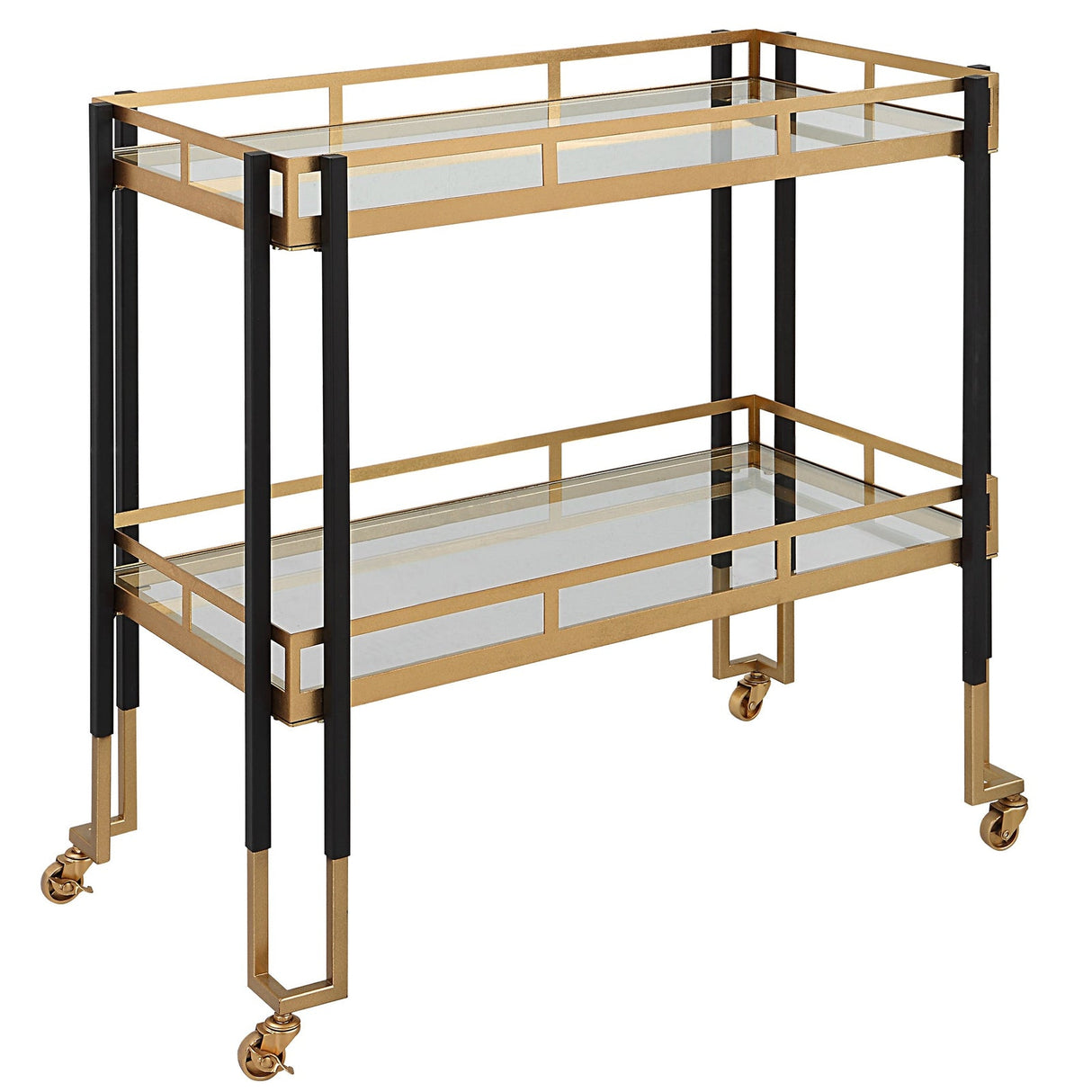 Uttermost Kentmore Modern Bar Cart - Home Elegance USA