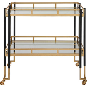 Uttermost Kentmore Modern Bar Cart - Home Elegance USA