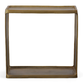 Derwent Antique Brass Side Table | Uttermost | Home Elegance USA