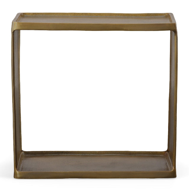 Derwent Antique Brass Side Table | Uttermost | Home Elegance USA