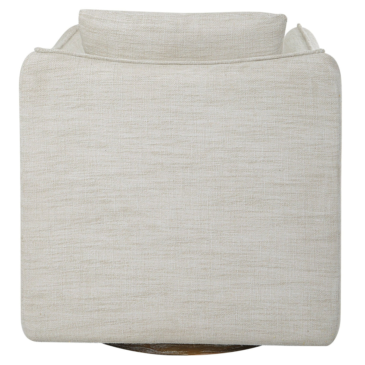 Uttermost Corben White Swivel Armchair - Home Elegance USA