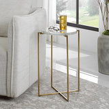 Uttermost Star-Crossed Glass Accent Table - Home Elegance USA
