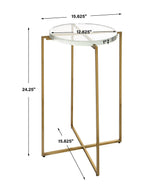 Uttermost Star-Crossed Glass Accent Table - Home Elegance USA