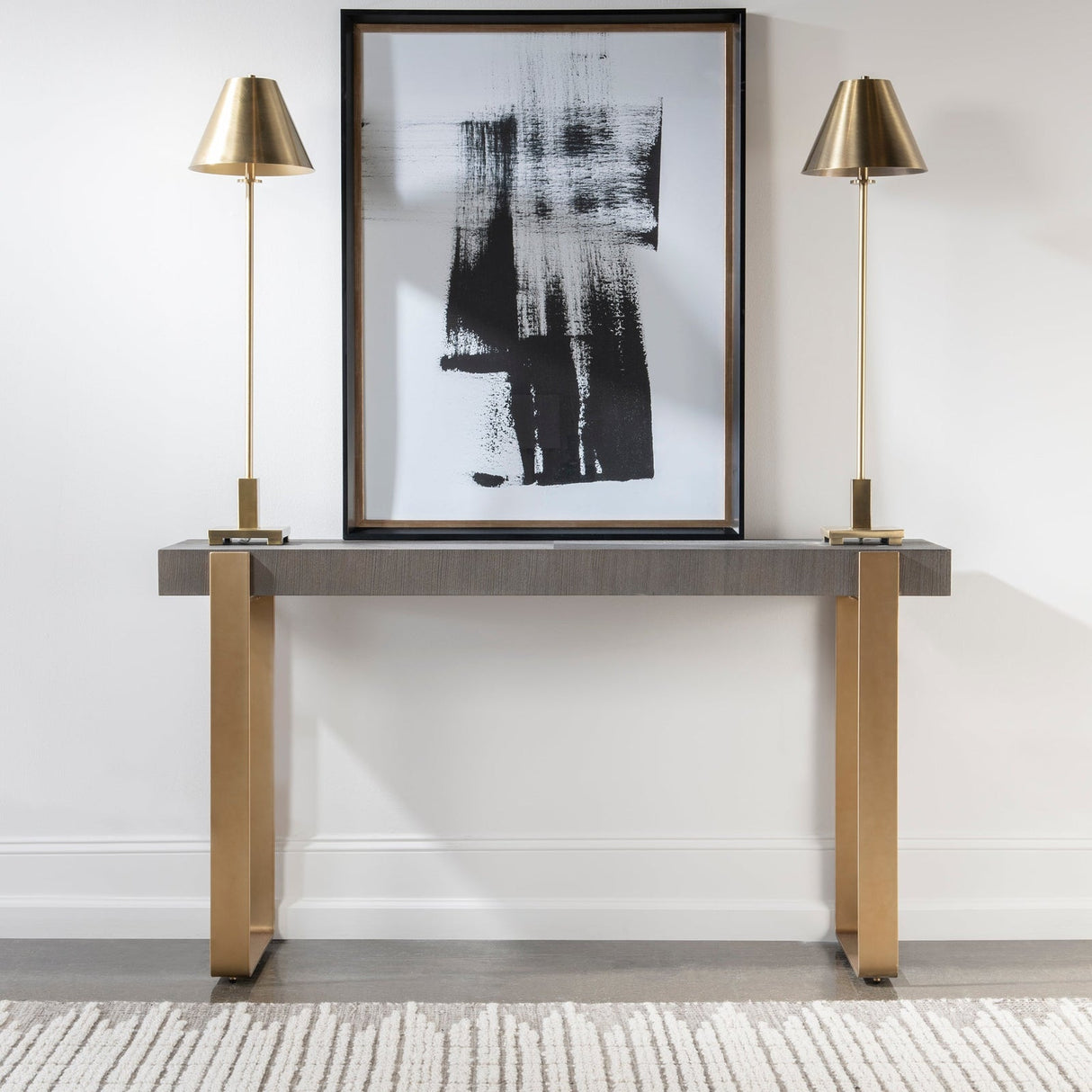 Uttermost Kea Contemporary Console Table - Home Elegance USA