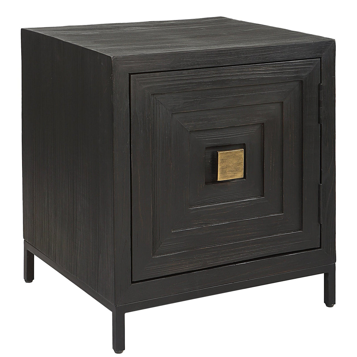 Uttermost Aiken Geometric Cabinet / End Table - Home Elegance USA