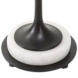 Uttermost Sentry White Marble Accent Table - Home Elegance USA